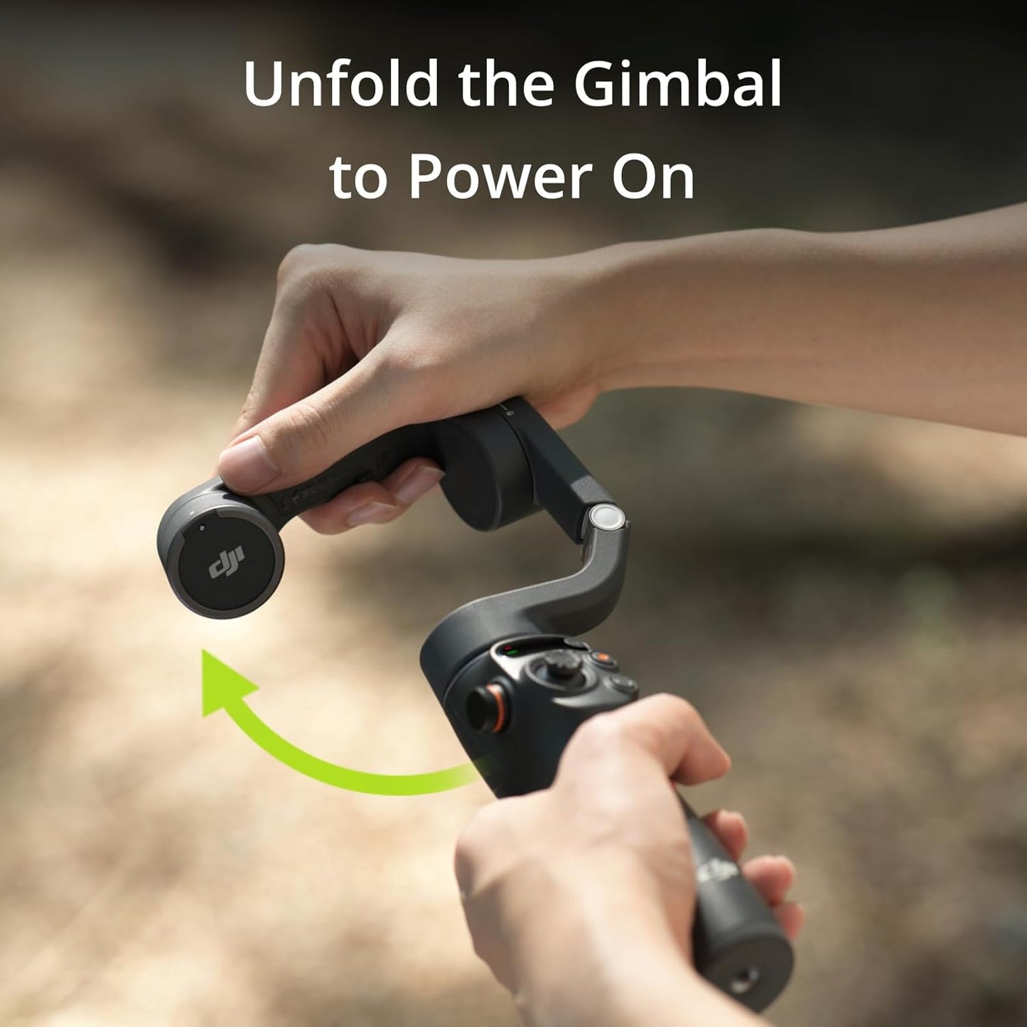 DJI Osmo Mobile 6 Gimbal Stabilizer for Smartphones, 3-Axis Phone Gimbal, Built-In Extension Rod, Object Tracking, Portable and Foldable, Vlogging Stabilizer, YouTube TikTok, Slate Gray